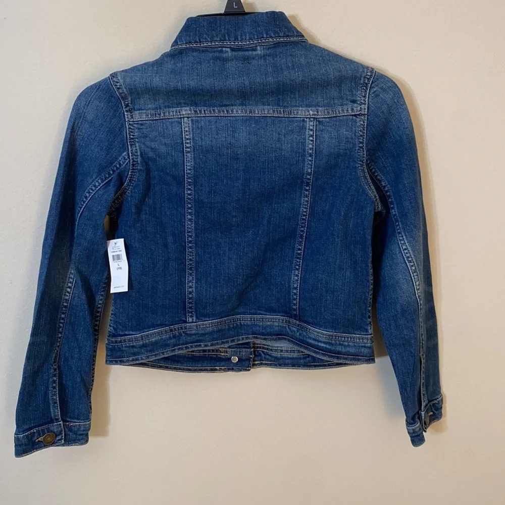 Classic Blue Gap Denim Jean Jacket - Picture 4 of 9